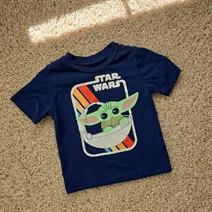 Star Wars Baby Yoda Navy T-Shirt